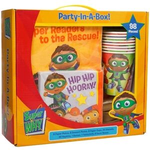 Super Why! Party in A Box!